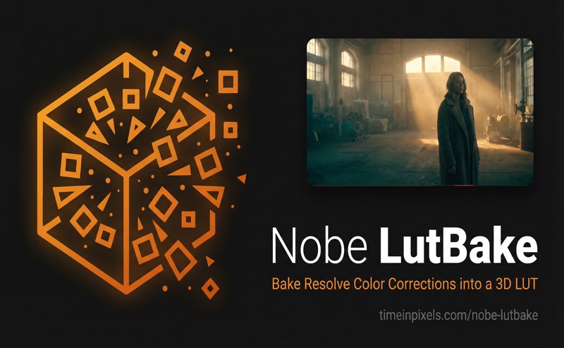 Introducing Nobe LutBake — Instant LUT Capture for DaVinci Resolve