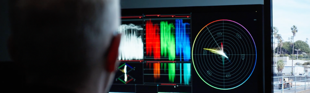 Nobe OmniScope scopes displayed on a monitor