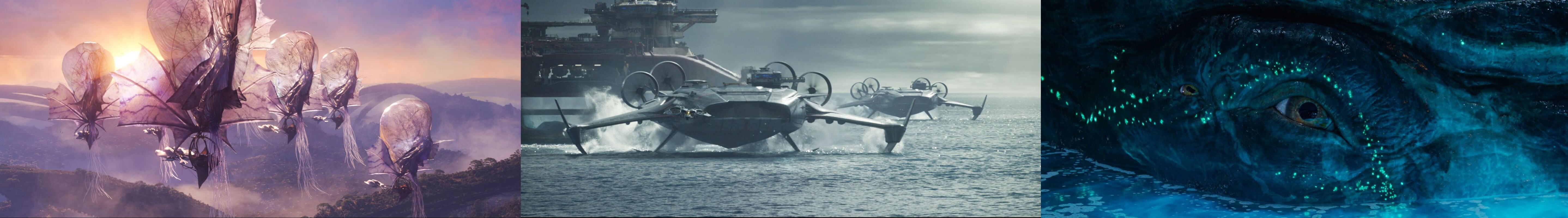 Stills from Avatar: Fire and Ash - color graded by Tashi Trieu