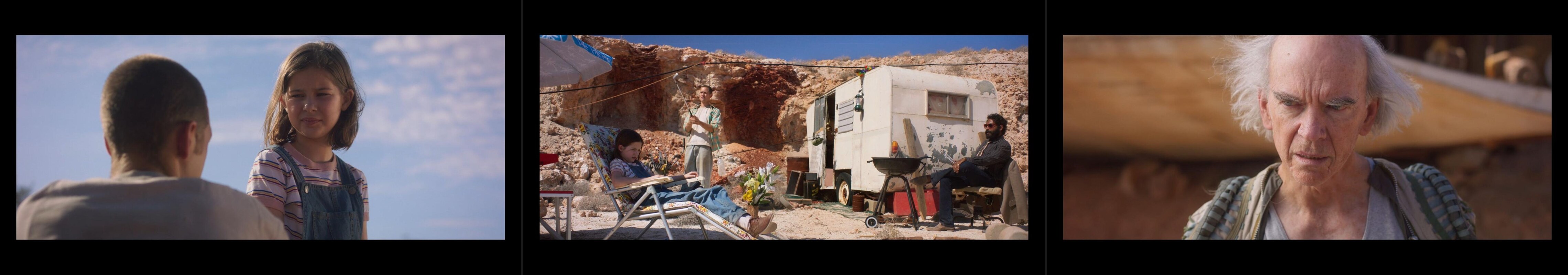 Stills from Moon Rock for Monday, color graded by Antonio Centonze