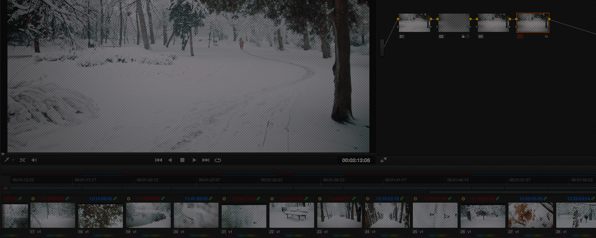 Discovering processing workflow of DaVinci Resolve